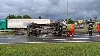 Wypadek z udziałem karetki