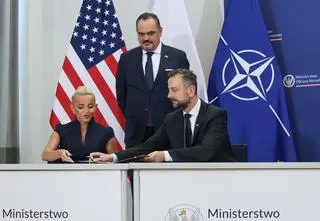 Umowa z USA podpisana. "Jesteśmy gotowi zagospodarować te pieniądze jak najlepiej"