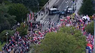 Manifestacja zwolenników Karola Nawrockiego