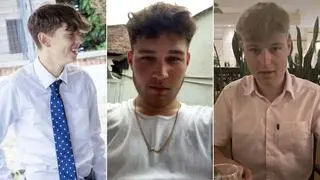 Od lewej: Elliot, Thomas i Ethan na zdjęciach opublikowanych przez policję 
