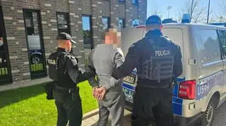 Policjanci zatrzymali dwóch mężczyzn