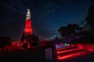 Kutb Minar w Delhi w Indiach