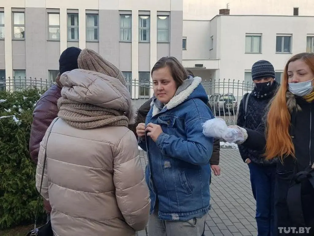 Maryja Babowicz po ogłoszeniu wyroku 