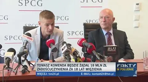 Komenda chce od państwa 18 milionów złotych