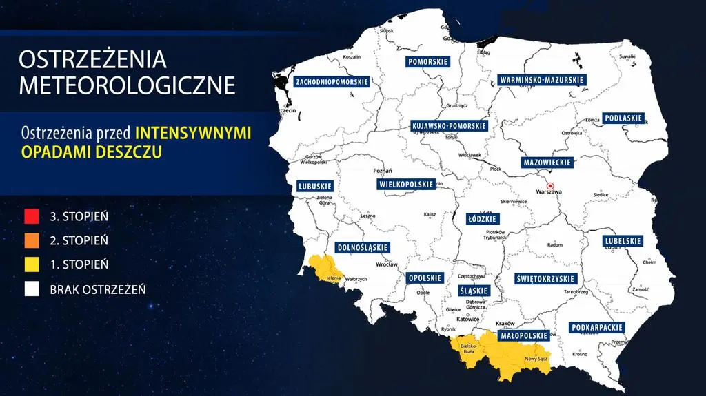 Ostrzeżenia meteorologiczne IMGW