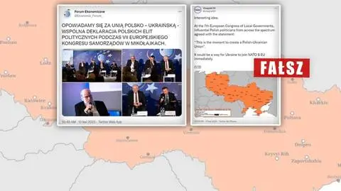 Polscy politycy są za "stworzeniem Unii Polsko-Ukraińskiej"? Piętrowe przekłamanie
