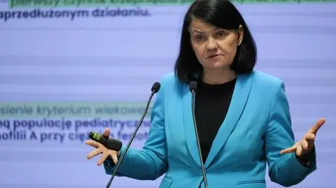 Warszawa, 15.09.2025. Wiceminister zdrowia Katarzyna Kacperczyk