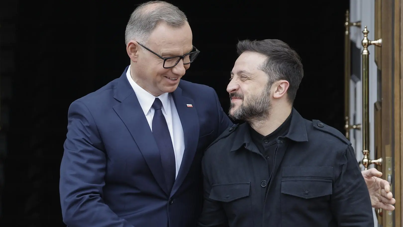 Andrzej Duda w Kijowie - TVN24