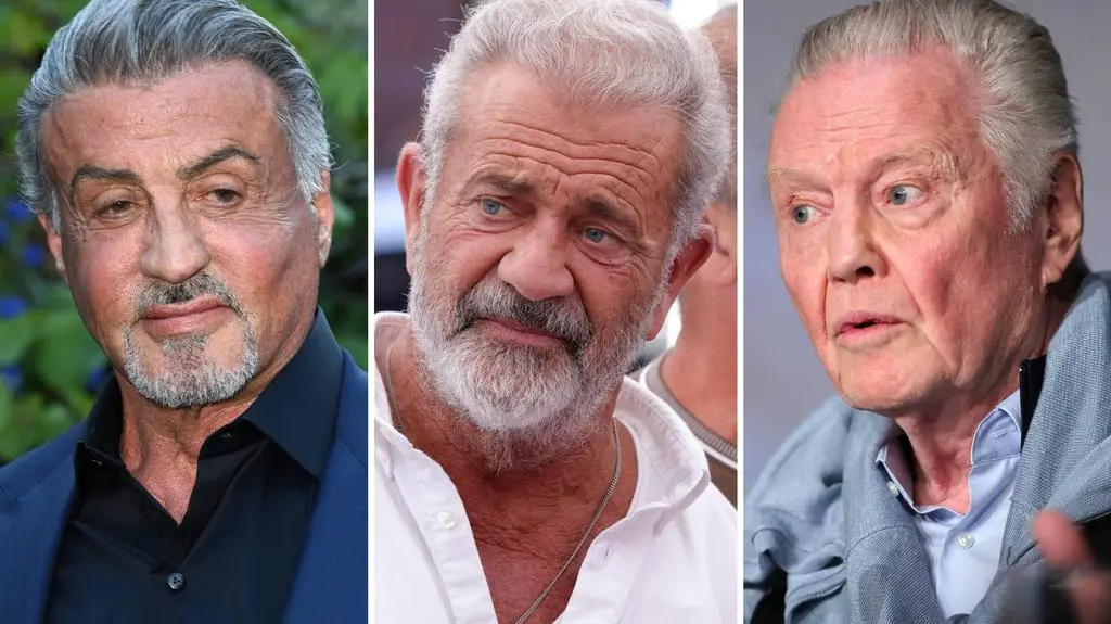 Sylvester Stallone, Mel Gibson i Jon Voight