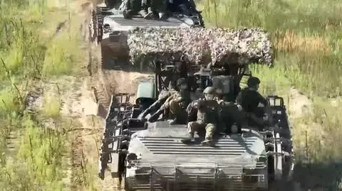 Początek ćwiczeń zachodnich ZAPAD