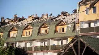 Pożar w Ząbkach