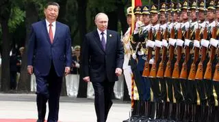 Putin w Chinach. Zdjęcie z maja 2024 roku 