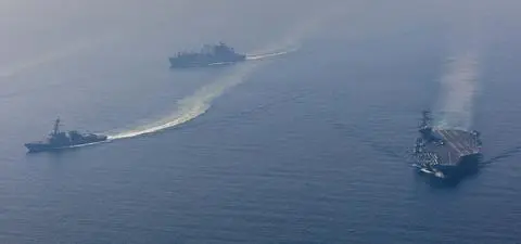 Taką potęgę Amerykanie zgromadzili wokół Iranu