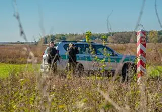 30 kilometrów od granicy z Białorusią na pole spadł balon