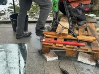 Trwa zabezpieczanie instalacji