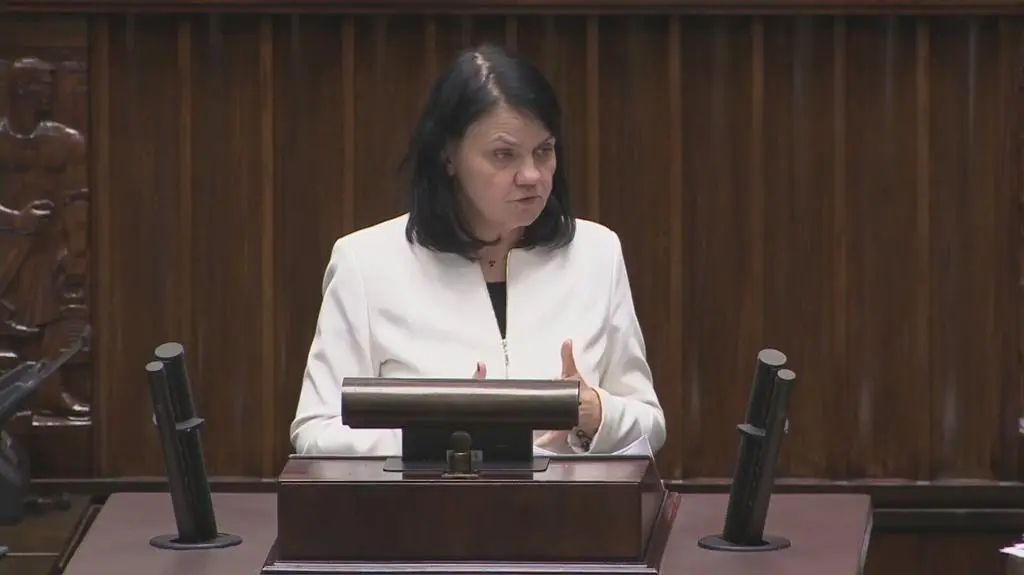 Wiceminister zdrowia Katarzyna Kacperczyk