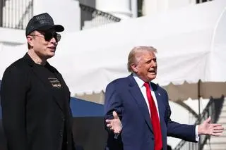 Elon Musk i Donald Trump