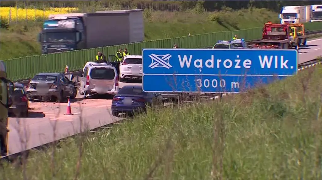 wypadek setka