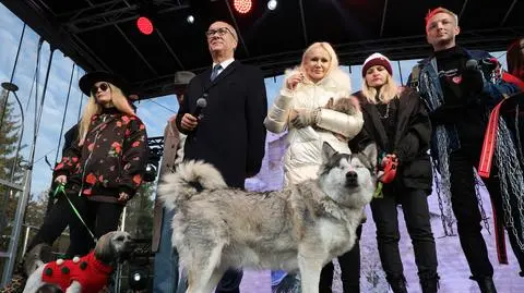 Czarzasty na proteście przed Sejmem