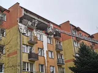 Wybuch w mieszkaniu w Braniewie