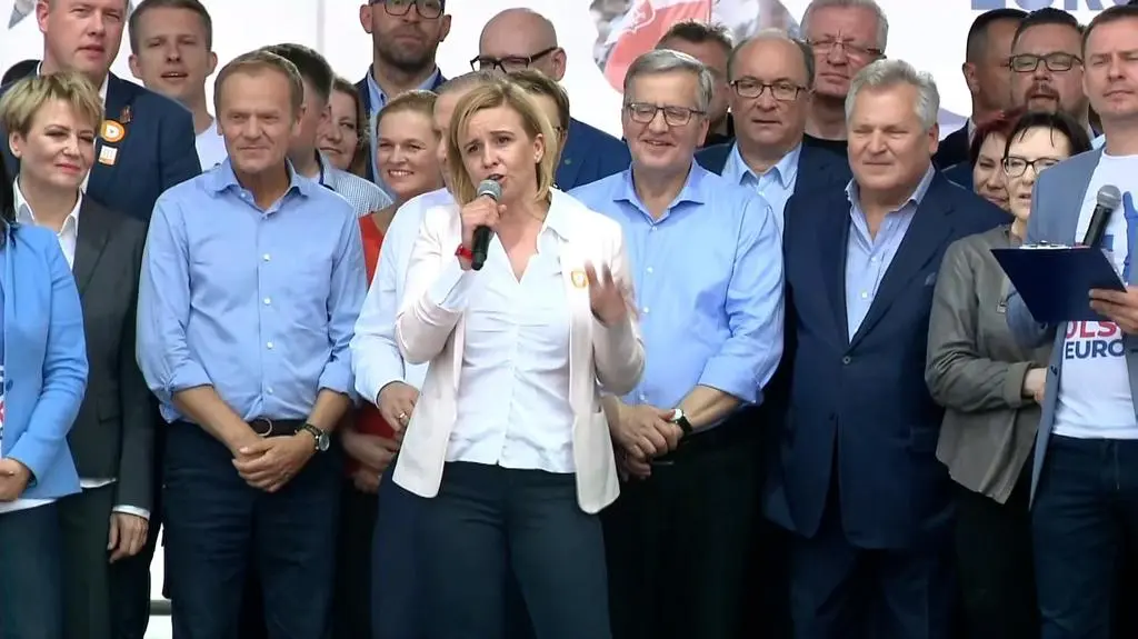 KOD na marszu Polska w Europie