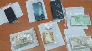 Skradzione pieniądze