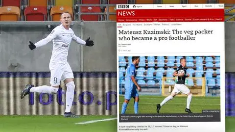 Anglicy piszą o piłkarzu Warty Poznań. "Było trudno, pakowałem selery"