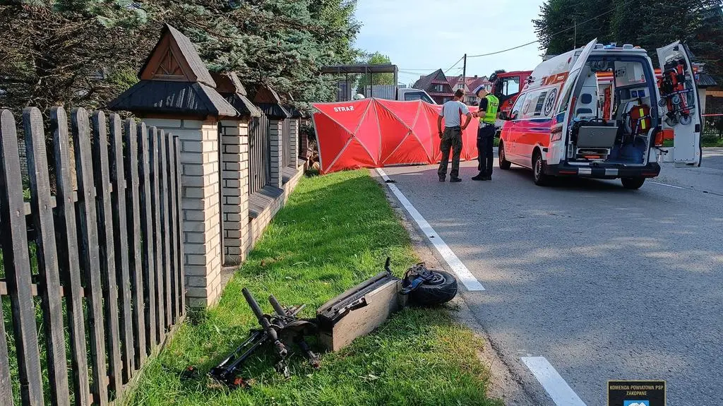 Do wypadku doszło w miejscowości Bustryk