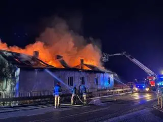 Tragiczny pożar w Rudzie Malenieckiej