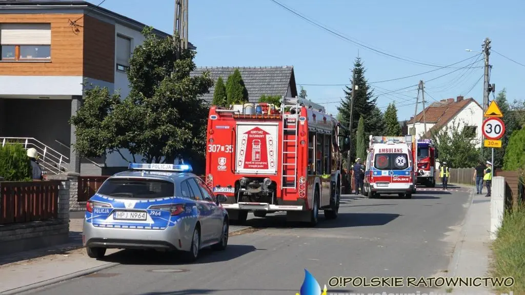 Wybuch w Chrząstowicach