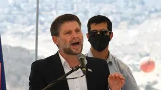 Izraelski minister finansów Bezalel Smotricz