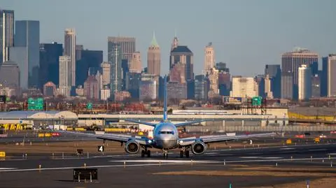 Lotnisko Newark-Liberty, nieopodal Nowego Jorku 
