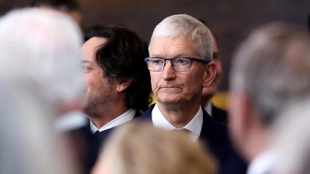 Szef Apple Tim Cook 