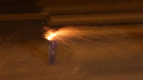 Zgłoszenia dotyczące urazów po użyciu fajerwerków 