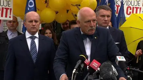 Korwin-Mikke w Warszawie