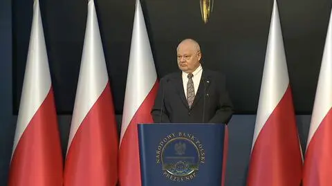 Najwyższe stopy procentowe od 14 lat. Konferencja Adama Glapińskiego