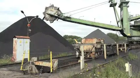 Węgiel w porcie w Świnoujściu