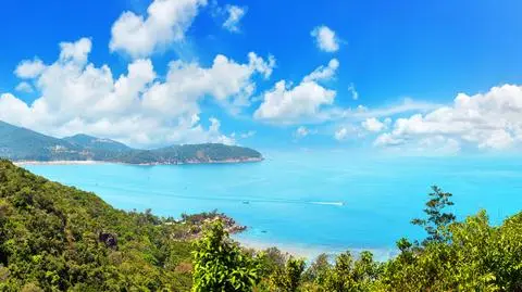 Phangan w prowincji Surat Thani, Tajlandia