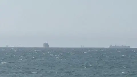 Statki w cieśninie Ormuz