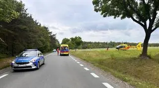 Kierowca zahaczył lusterkiem 11-latkę na rowerze