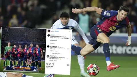 Lewandowski reaguje po meczu z Atalantą. "Podtrzymujemy marzenie"