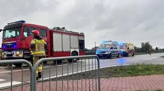Tragiczny wypadek w Horzelowie. Nie żyje 85-latek i jego 11-letnia wnuczka 