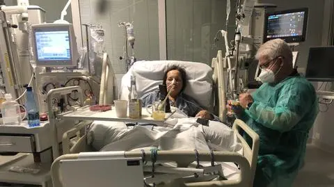 Wiola z mężem Andrzejem 