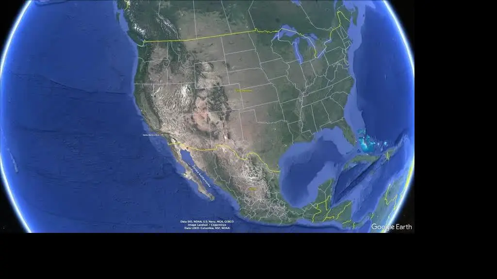 Bulwar Santa Monica w Los Angeles