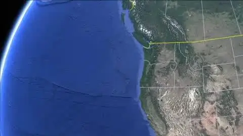 Bulwar Santa Monica w Los Angeles