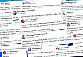 "Trzaskowski ustał, choć z trudem" i "masakra" Nawrockiego