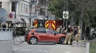 Dania. Starszy mężczyzna stracił panowanie nad autem i wjechał w ludzi