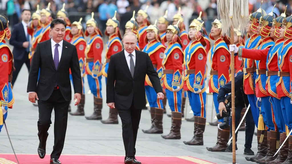 Putin przybył "bez obaw" do Mongolii 