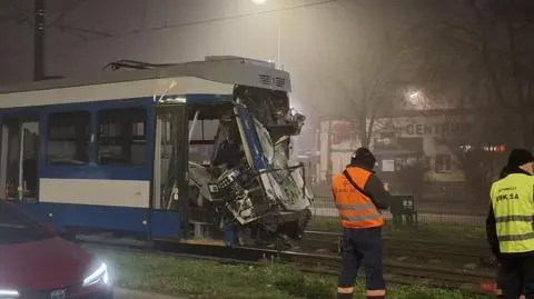 Wypadek tramwajów w Krakowie