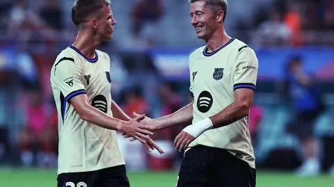 Hokejowy wynik Barcelony. Lewandowski na liście strzelców